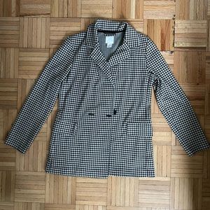 Checkered Blazer